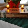 The Golden Glow is a Unique Gift for Women. Crafted from an elegant Flor de Las Antillas wooden cigar box, it's detailed dipiction of women and warm wood tones are a match for any decor.
